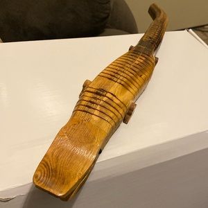Wooden alligator 🐊